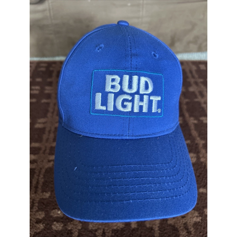 Unisex Embroidered‎ Bud Light Adjustable Hat - St Louis Brewery